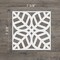 Ekena Millwork Extra Small Garland Decorative Fretwork Wall Panels in Architectural PVC, 7 3/8"W x 7 3/8"H x 3/8"T WALP08X08GRD - alternate 5